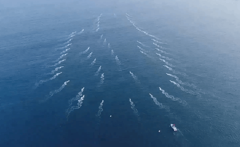 亚洲最大无人船海上测试场启用 打造智能装备示范基地_智能_环球网